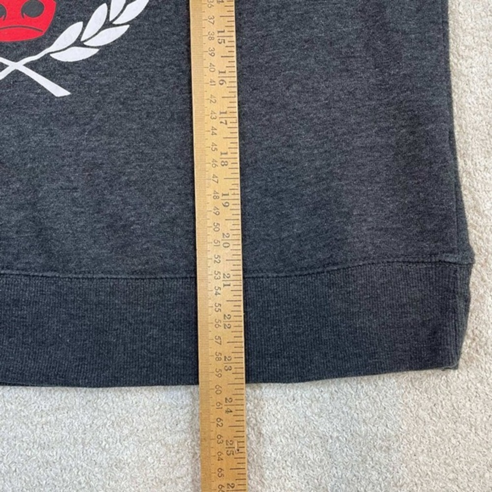 NBA Chicago Bulls Sweatshirt XL Gray Crewneck Fleece Pullover‎ Basketball - Picture 4 of 8
